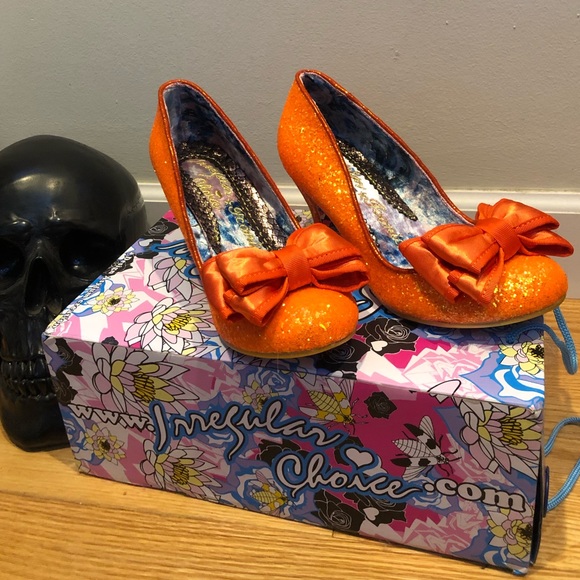 Irregular Choice Shoes - Irregular Choice BanJoe Glitter Heels